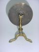 Antique Brass Miniature Tilt Top Candle Reflector Metalware photo 1