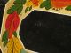 Antique Toleware Hand Painted Tray 12 