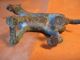 Vtg Aged Bronze Metal 5.  25 