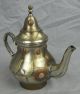 Antique German Made Tea Pot Plated & Decorative Metalware photo 3