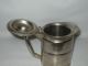 1851 Legion Utensil Tin Syrup Pitcher With Lid Pat ' D 11 - 6 - 51 Metalware photo 1