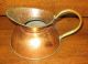 Solid Copper & Brass Derverlea Pitcher/creamer Antique Metalware photo 1