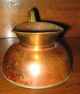 Solid Copper & Brass Derverlea Pitcher/creamer Antique Metalware photo 3