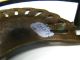 A Solid Brass Napkin Holder W/turquoise Israel Ca1960s Metalware photo 10