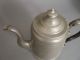 C.  1850 Signed Pewter Teapot Made By Henry H.  Graves,  Middletown,  Connecticut Metalware photo 1