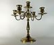 A Touch Of Class Extraordinary Solid Brass 5 Stick Scrolling Candleabra Metalware photo 4