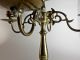 A Touch Of Class Extraordinary Solid Brass 5 Stick Scrolling Candleabra Metalware photo 5