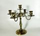 A Touch Of Class Extraordinary Solid Brass 5 Stick Scrolling Candleabra Metalware photo 6