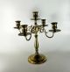 A Touch Of Class Extraordinary Solid Brass 5 Stick Scrolling Candleabra Metalware photo 7