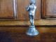 Old French Metal Figurine : Pretty Cherub Metalware photo 1
