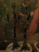 Fine Art Nouveau Patinated Bronze/marble Statue/figurine Signed Metalware photo 11