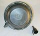 Antique Chamber Candlestick Saucer Ring Handle Snuffer Metalware photo 4