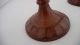 Antique Candlesticks Three In Bronzed Metal Metalware photo 2