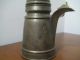 Antique Pitcher Coffee Tea Warmer? 7 1/2 