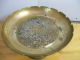 Vintage/antique Brass Footed Fruit Bowl Metalware photo 1