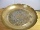 Vintage/antique Brass Footed Fruit Bowl Metalware photo 5