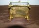 Antique French Cut Glass Jewelry Box. Metalware photo 5
