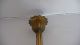 Antique Candlestick Rustic Brass 17.  5 
