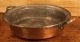 Antique Copper Escargot Pan With Brass Handles Circa 1880 ' S Metalware photo 3