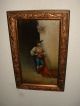 Old Oil Painting On Panel,  { Finely Dressed Gaucho,  Finished Finely,  Is Signed }. Other photo 5