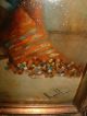 Old Oil Painting On Panel,  { Finely Dressed Gaucho,  Finished Finely,  Is Signed }. Other photo 7