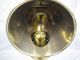 19th Century Brass Candle Lamp/candlestick With Reflector Metalware photo 5