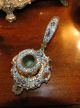 Antique French Champleve 19th.  Century Candle Holder Metalware photo 1