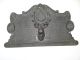 Antique Old White Metal Elks Club Bpde 22 Richardson Webster Award Plaque Nr Metalware photo 1
