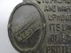 Antique Old White Metal Elks Club Bpde 22 Richardson Webster Award Plaque Nr Metalware photo 6