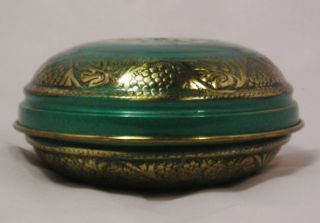 Vintage Israel Rachel ' S Tomb Brass Candle Holders Box G1 photo