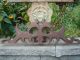 19c French Carved Walnut Griffin/dragon/gargoyle Crown Pediment/header Element Other photo 11