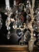 Antique Rare Gourgeous Bronze Crystals Candelabra/banquete Lamp/chandelier Metalware photo 6