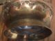 Antique Handmade Thick Copper Primitive Dovetailed Etched Pot Pitcher Kettle Cup Metalware photo 6