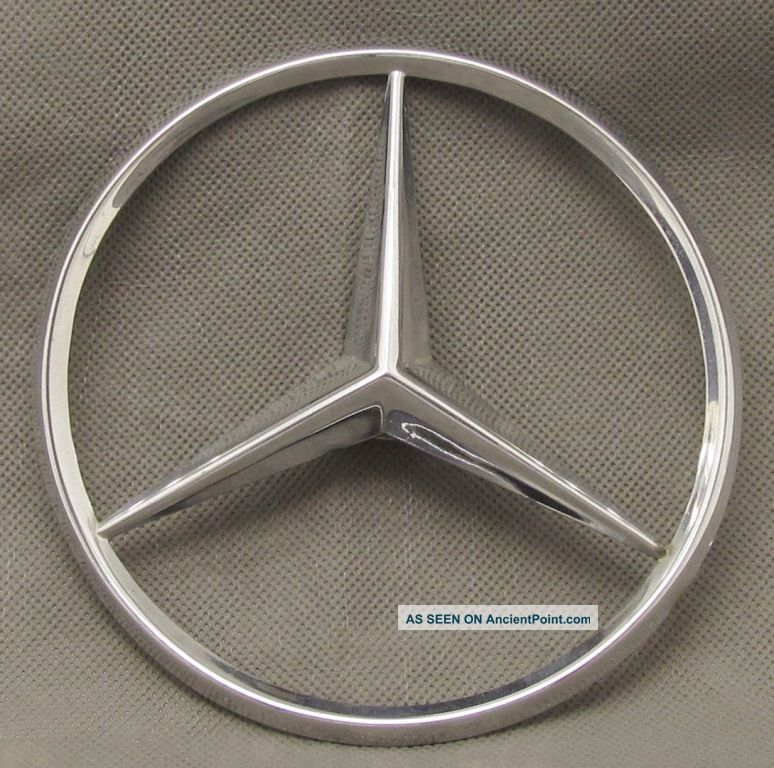 Vintage Badge Mercedes - Benz Metalware photo