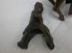 Bronze Oriental Figure Rides A Stylized Horse Incense Burner Metalware photo 6