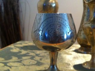 Brass Goblets Set photo