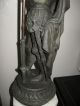 Old Antique Spanish Soldier Spelter Figurine 28  Tall. Metalware photo 9