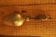Antique Brass Scoop With Wooden Handle Metalware photo 1