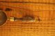 Antique Brass Scoop With Wooden Handle Metalware photo 3