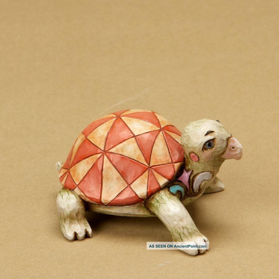 Heartwood Creek Jim Shore Miniature Figurine 4021444 Mini Turtle Figurines photo