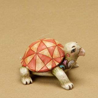 Heartwood Creek Jim Shore Miniature Figurine 4021444 Mini Turtle photo