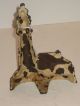 Antique Lighthouse Cast Iron Doorstop Paint C: 1920s Metalware photo 5