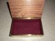 Solid Brass Hinged Box W/oak Wood Lid Metalware photo 1