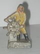 Old Salt Firsherman Cast Iron Paperwight W Yarmouth Metalware photo 1