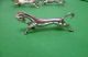 6 French Chrome Knife Rests : Horse Holders Metalware photo 1