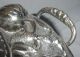 Antiq Handmade German Silver Colonial Covered Vegetable Bowl 3 Pcs Complete 15 