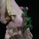 Meissen Porcelain Putti Cherub With Spade Shovel Planting Rose Bushes Figurines photo 5
