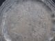 Antique Belgian Potstainiers Hutois Pewter Plate 4.  75 