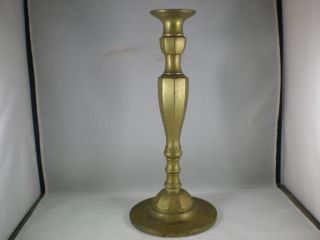 Antique Heavy Brass Classic Candlestick 11 - 1/4 