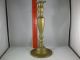 Antique Heavy Brass Classic Candlestick 11 - 1/4 